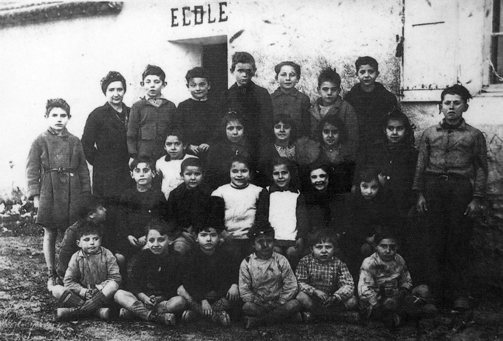 1945 classe de Mme Tessier Ecole de Saint Antoine