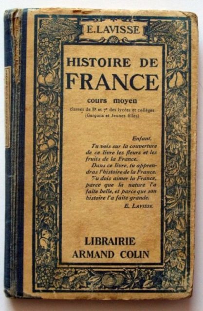 Livre d'école : Histoire de France-cours élémentaire