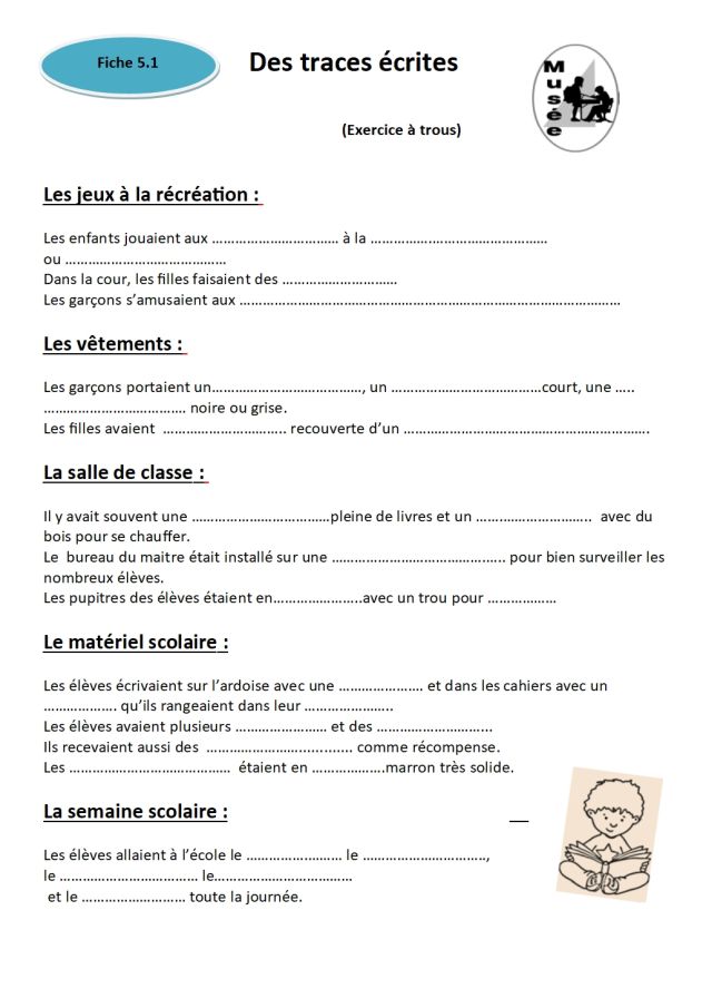 fiche 5.1 Exercice -