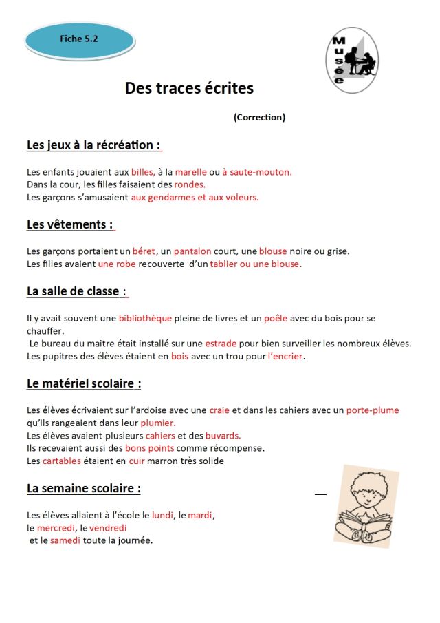 fiche 5.2 Correction -