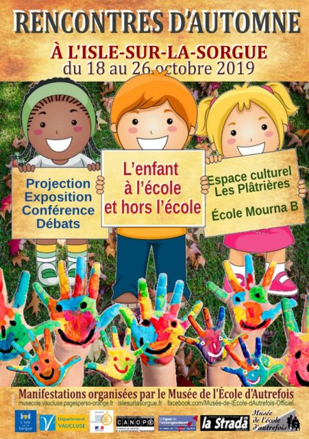 18-26 octobre 2019 - Rencontres d'automne...